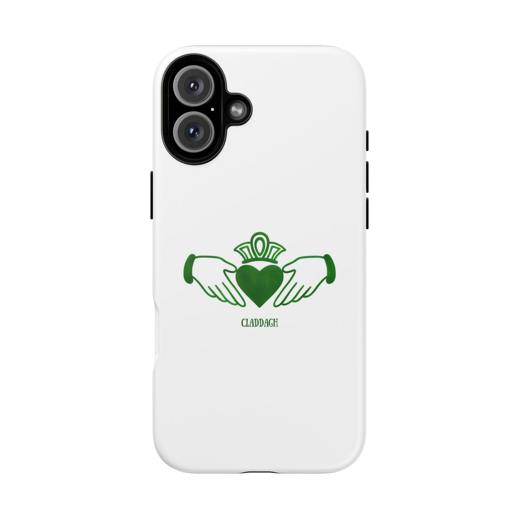 Irish Claddagh Symbol Green Tough Case