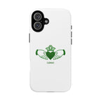Irish Claddagh Symbol Green Tough Case