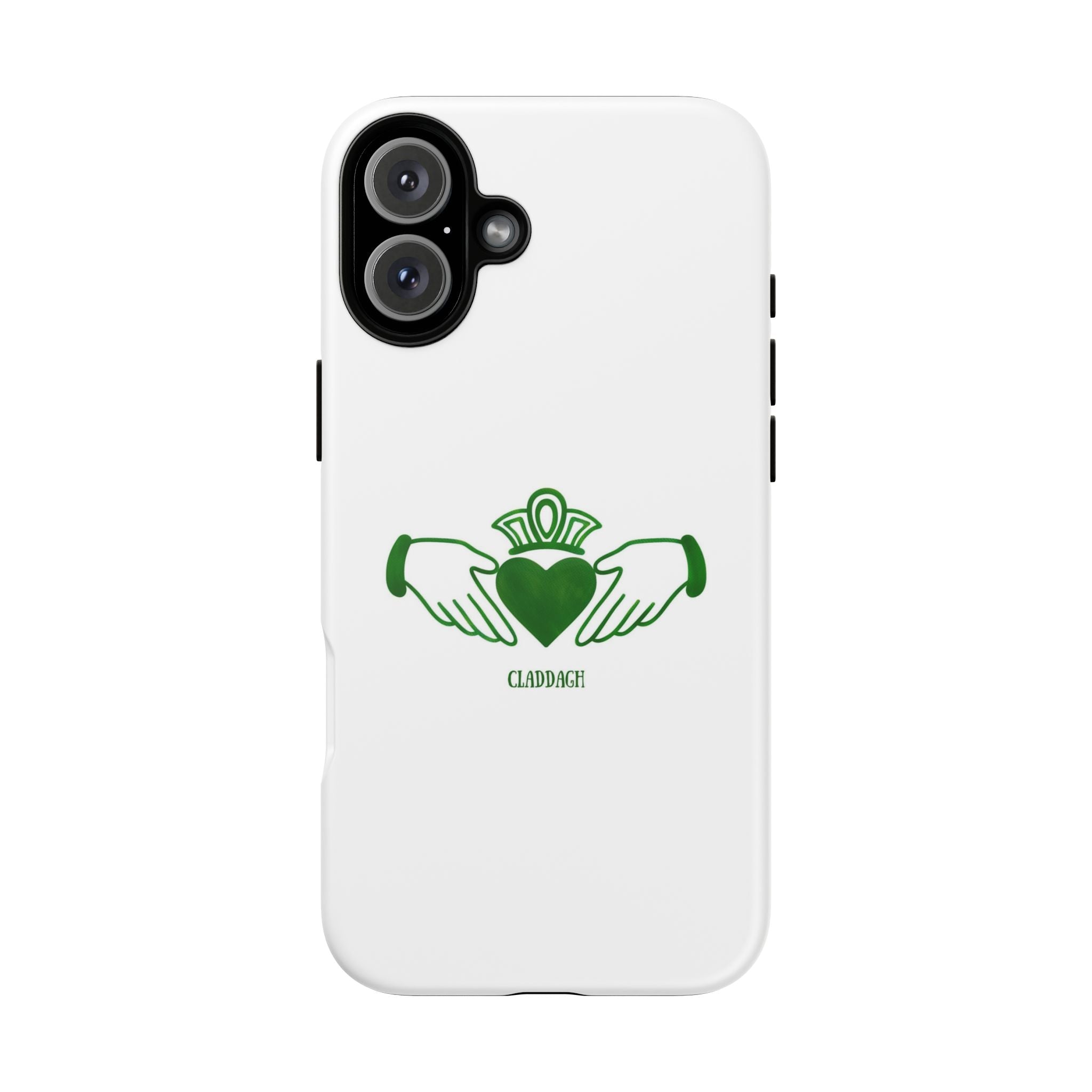Irish Claddagh Symbol Green Tough Case