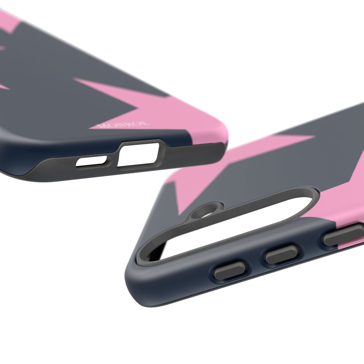 Navy & Pink Star Tough Cover