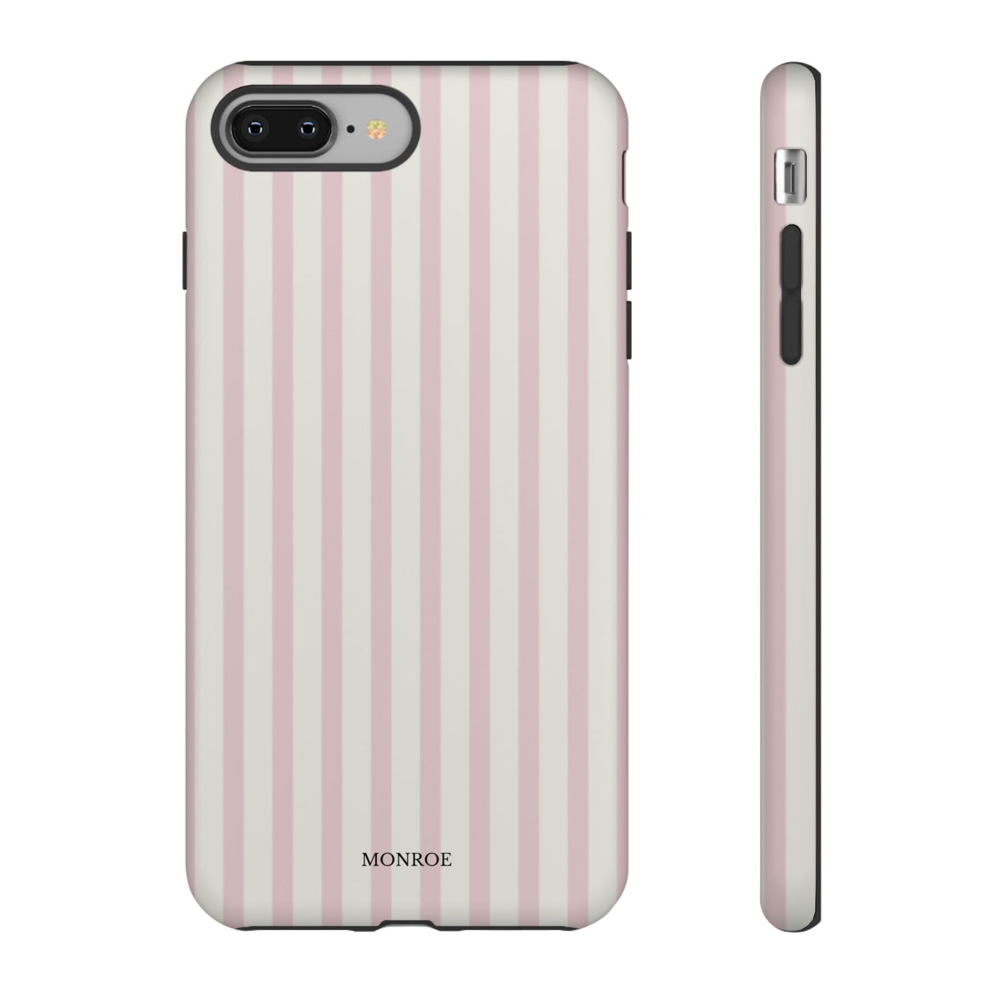 Light Pink Stripe Tough Phone Case