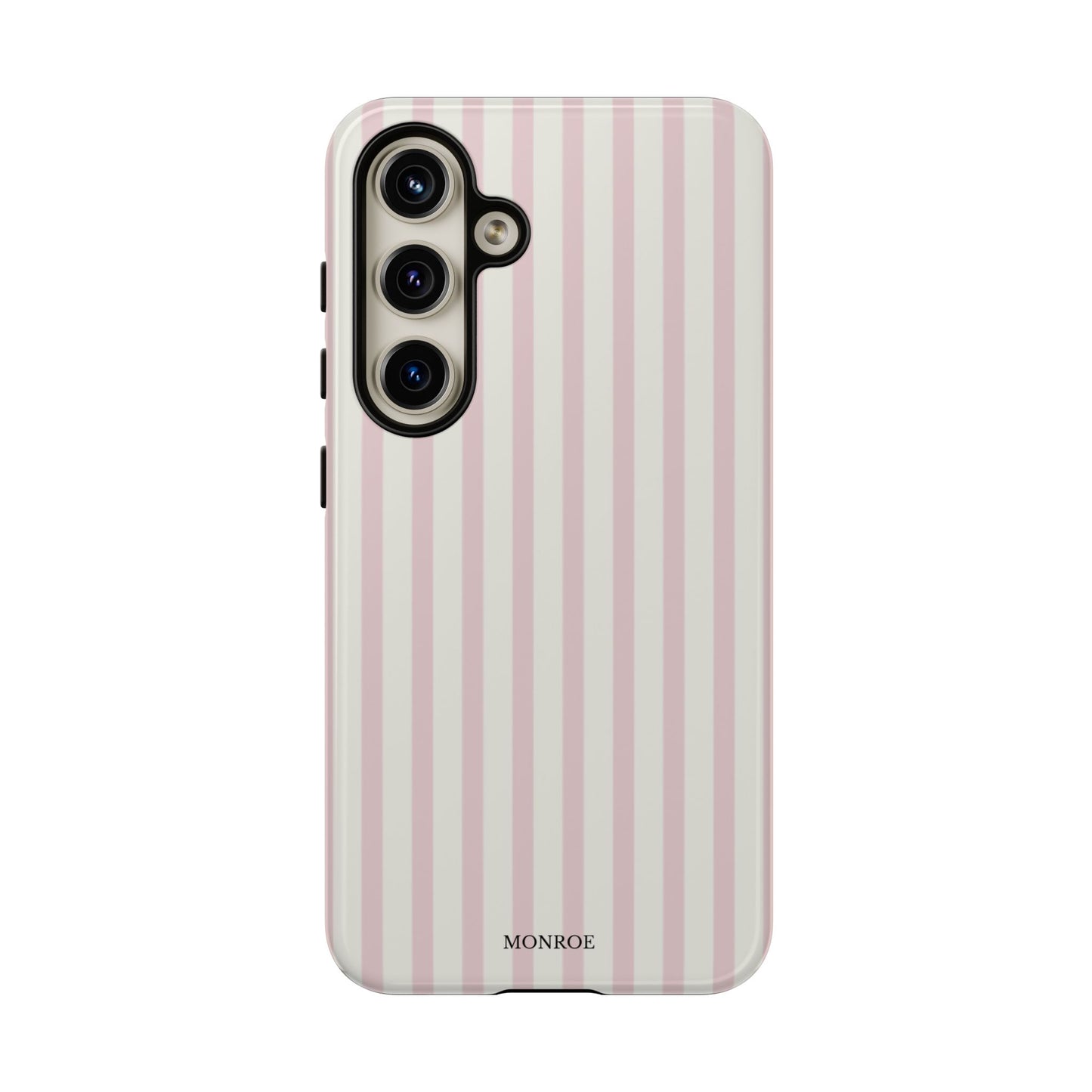 Light Pink Stripe Tough Phone Case