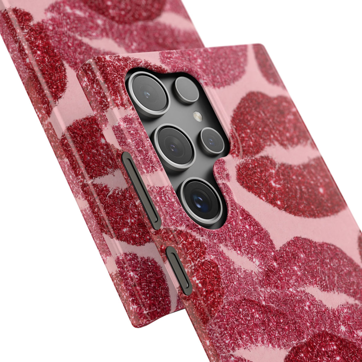 Pink Glitter Kiss Case