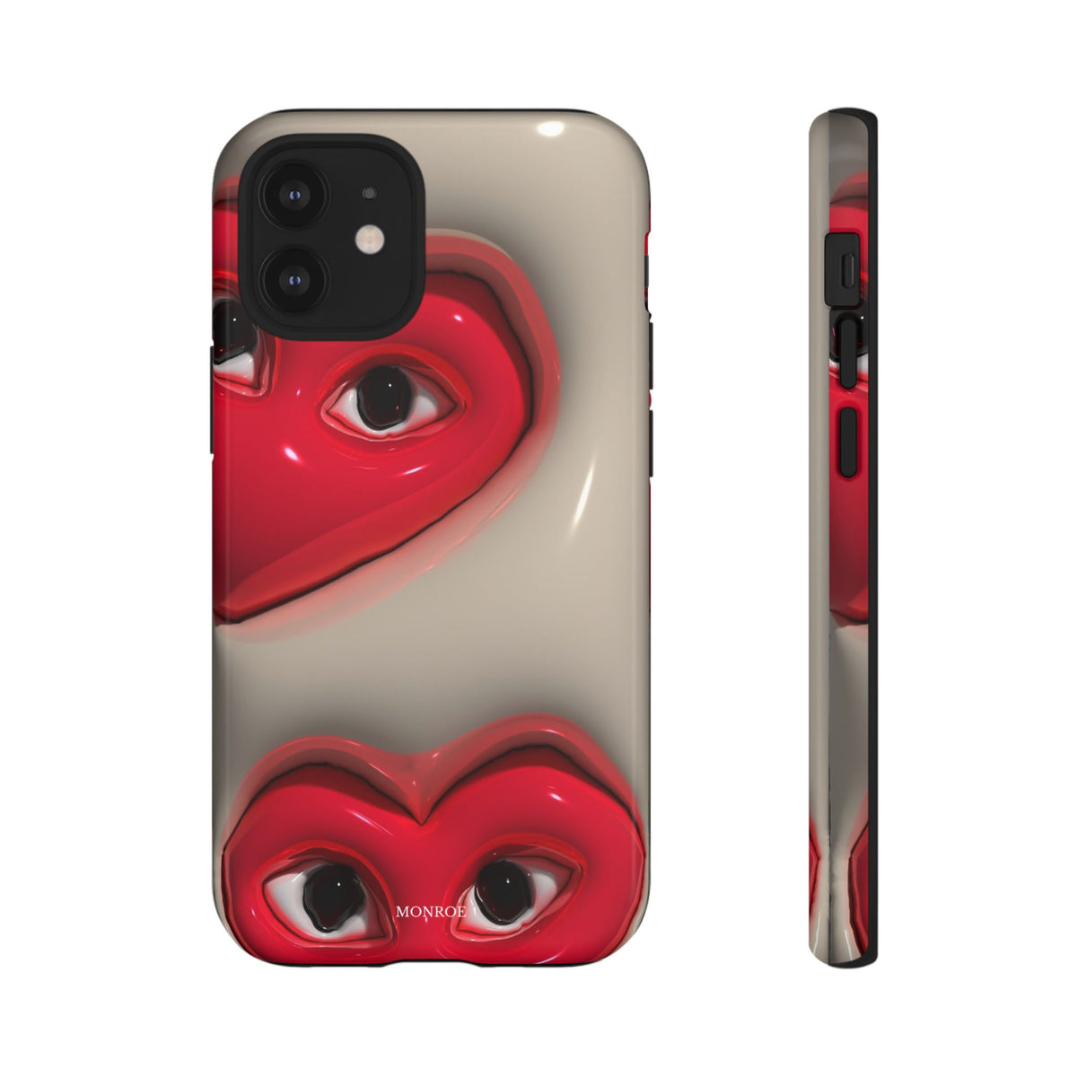 Red Heart Eyes Tough Case