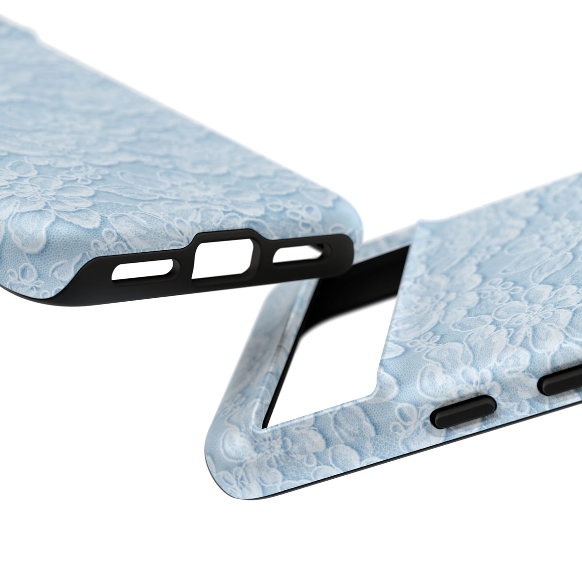Glacier Blue Lace Tough Case