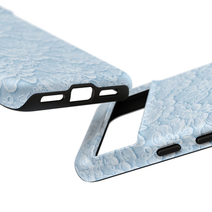 Glacier Blue Lace Tough Case