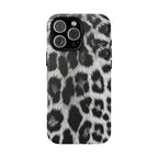 B&W Leopard Phone Case
