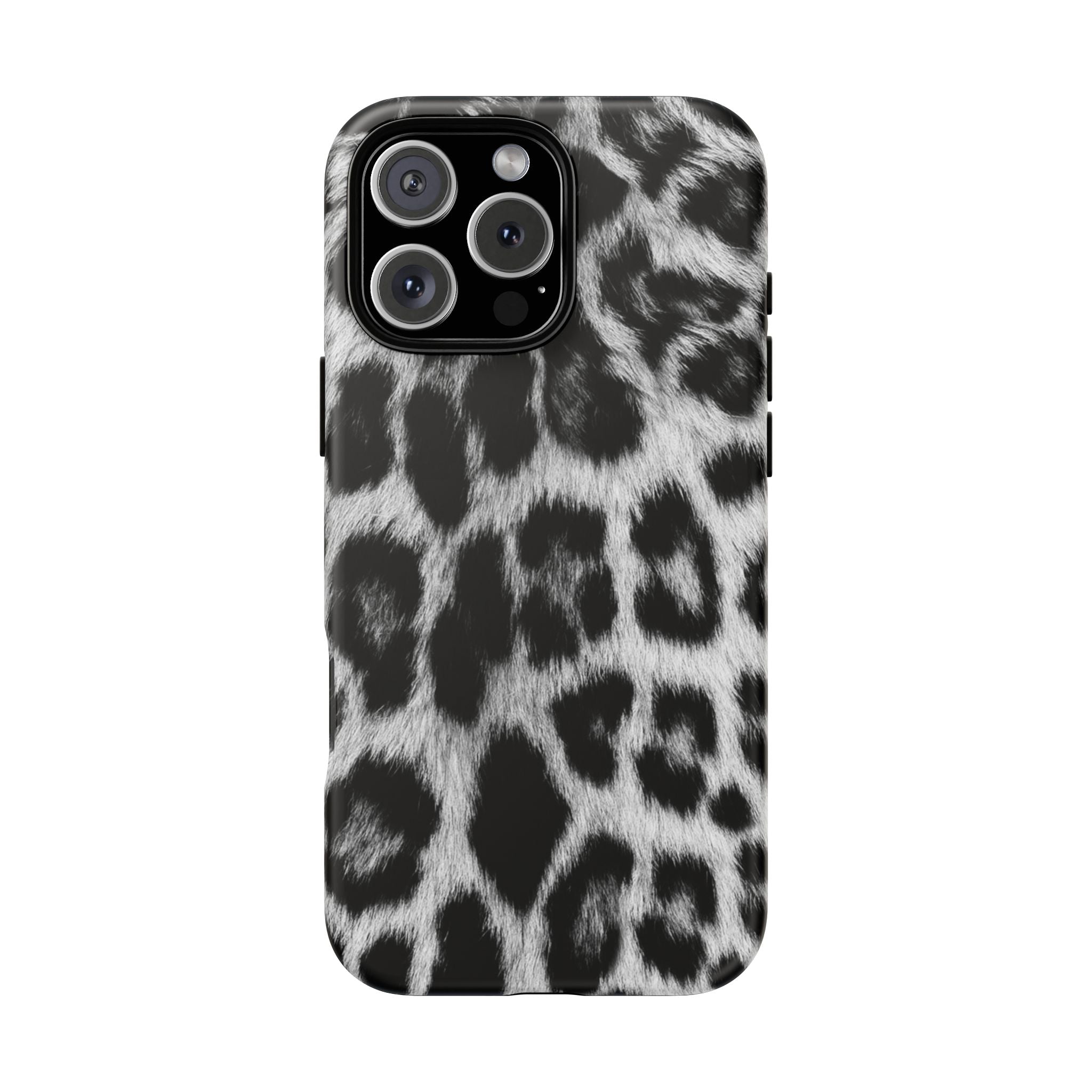 B&W Leopard Phone Case