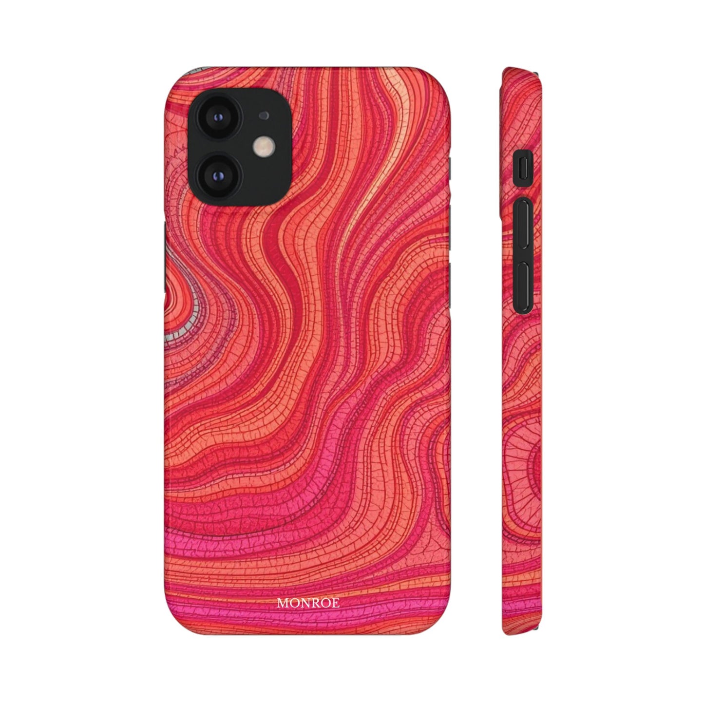 Retro Wavy Red Case