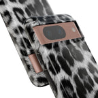 B&W Leopard Phone Case
