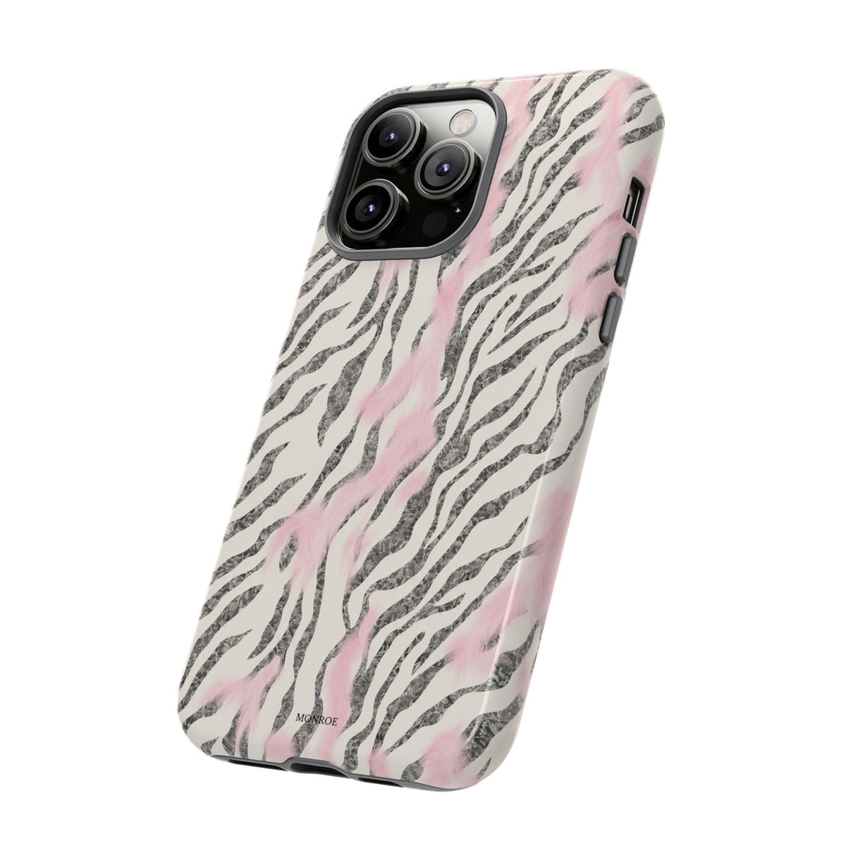 Light Pink Zebra Tough Case