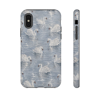 Swan Pattern Tough Case