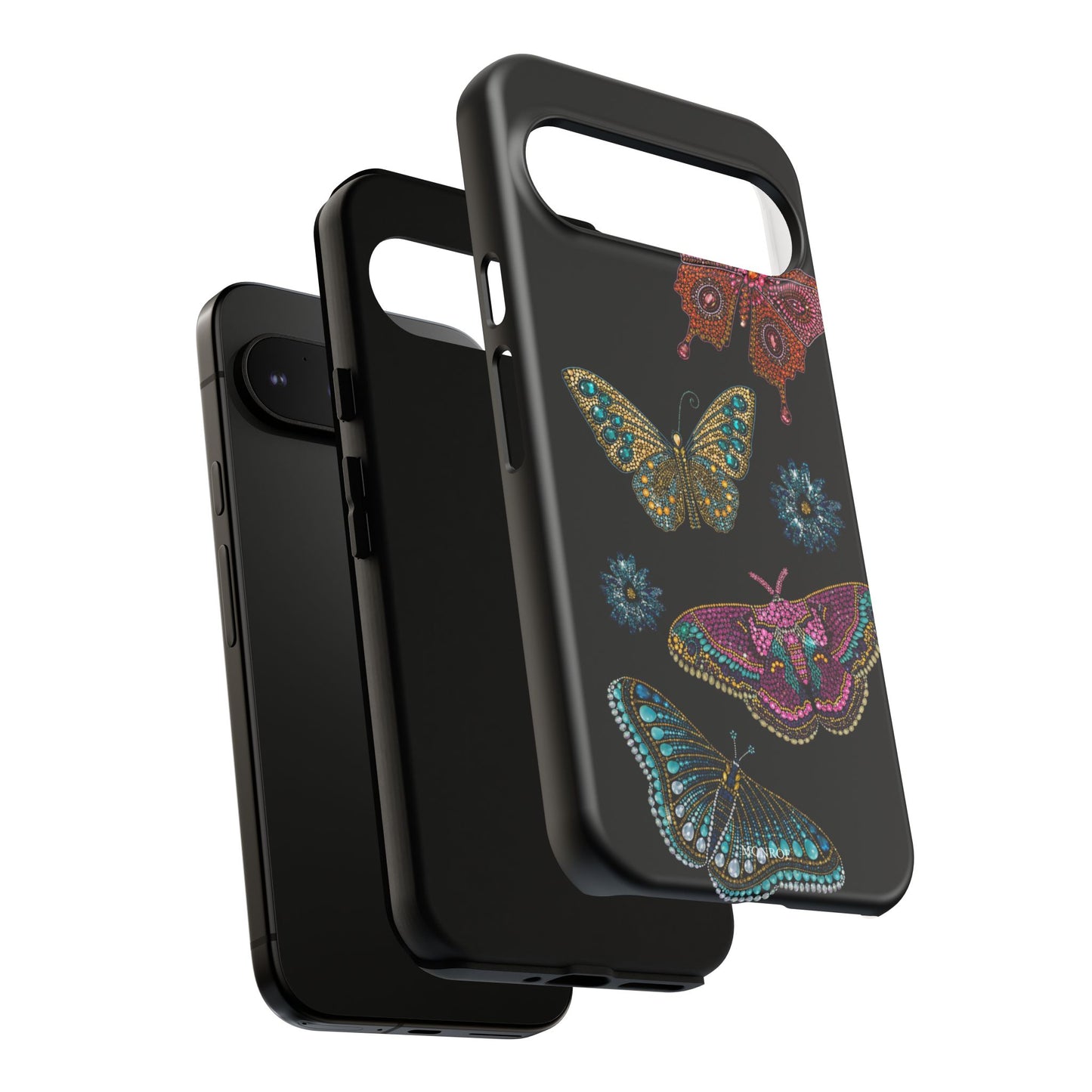 Butterfly Beaded Tough Case
