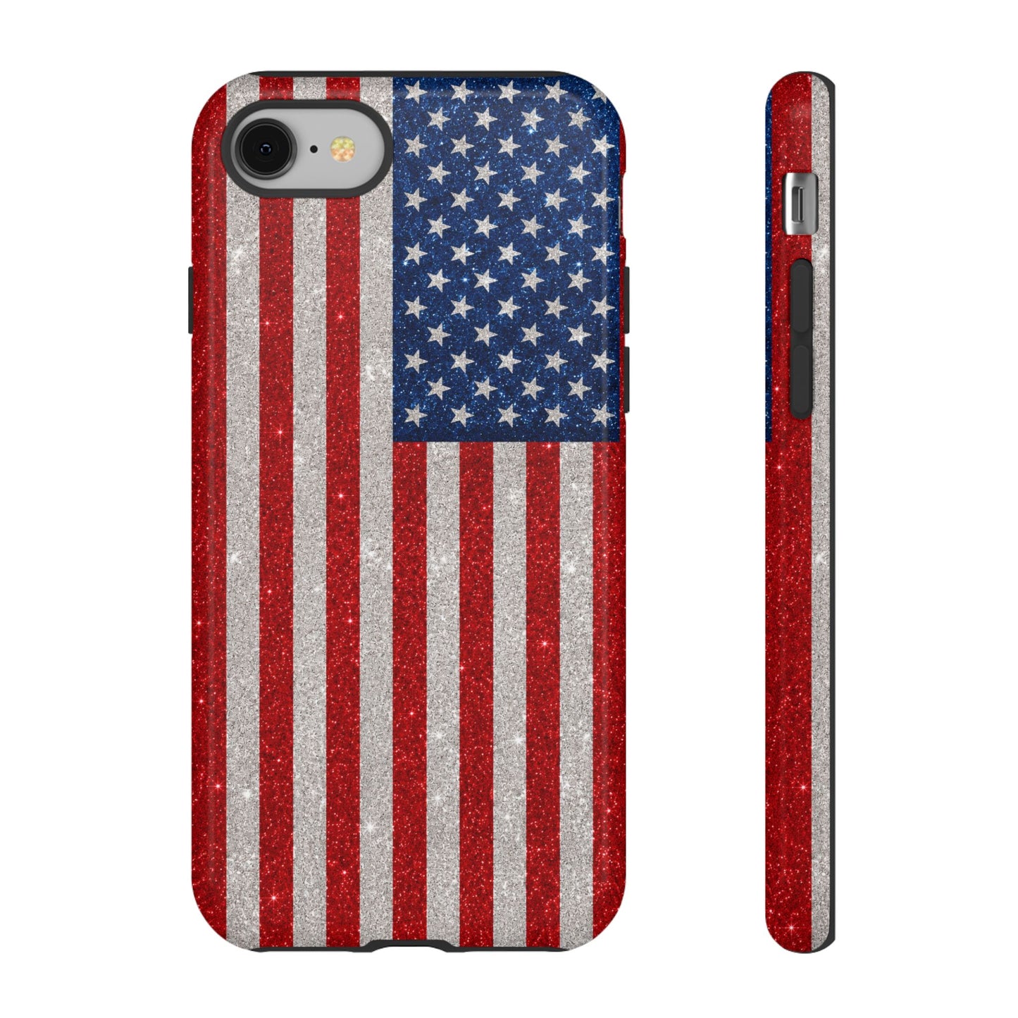 America Glitter Tough Case
