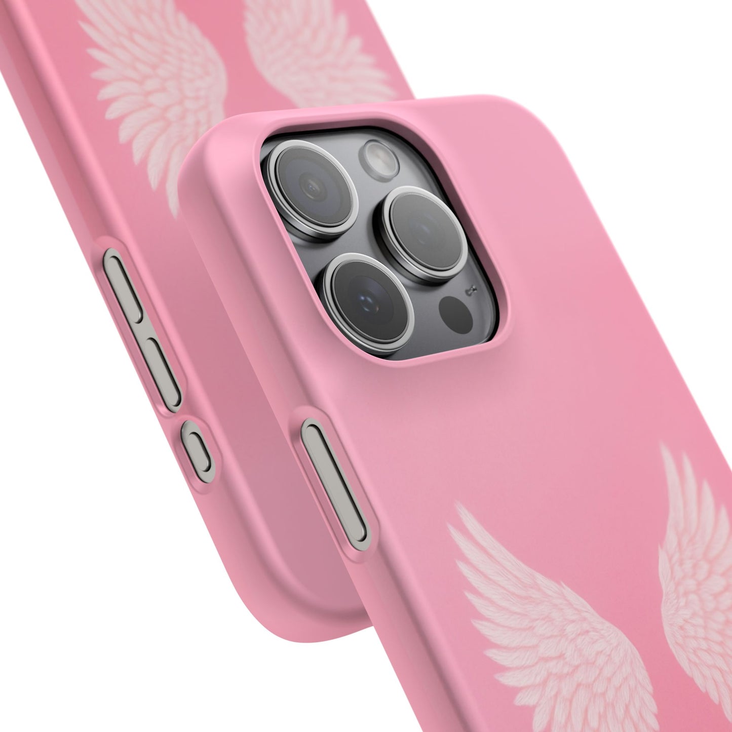 Pink Angel Wings Case