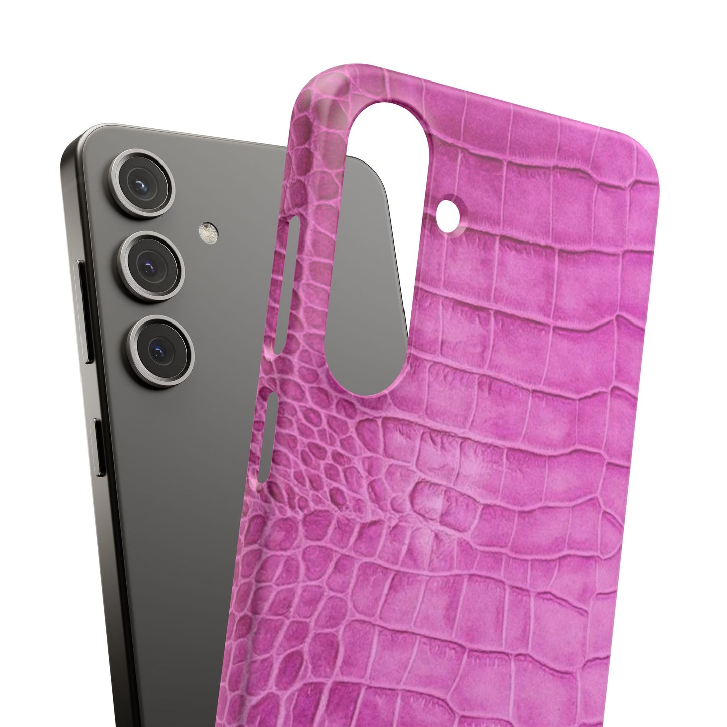 Purple Croc Case