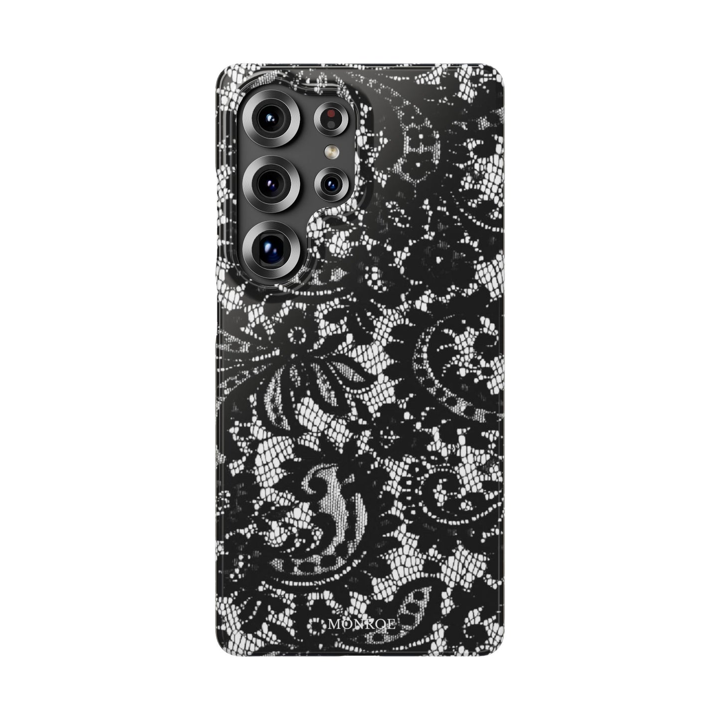 Black Lace Elegant Pattern Case