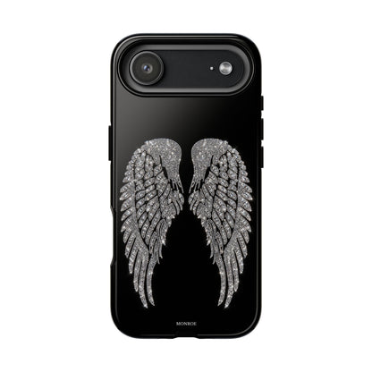 Silver Angel Wings Tough Case