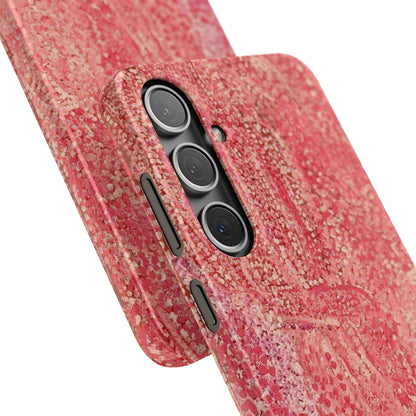 Pink Coral Texture Case