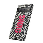 'SWAG' Zebra Print Tough Case