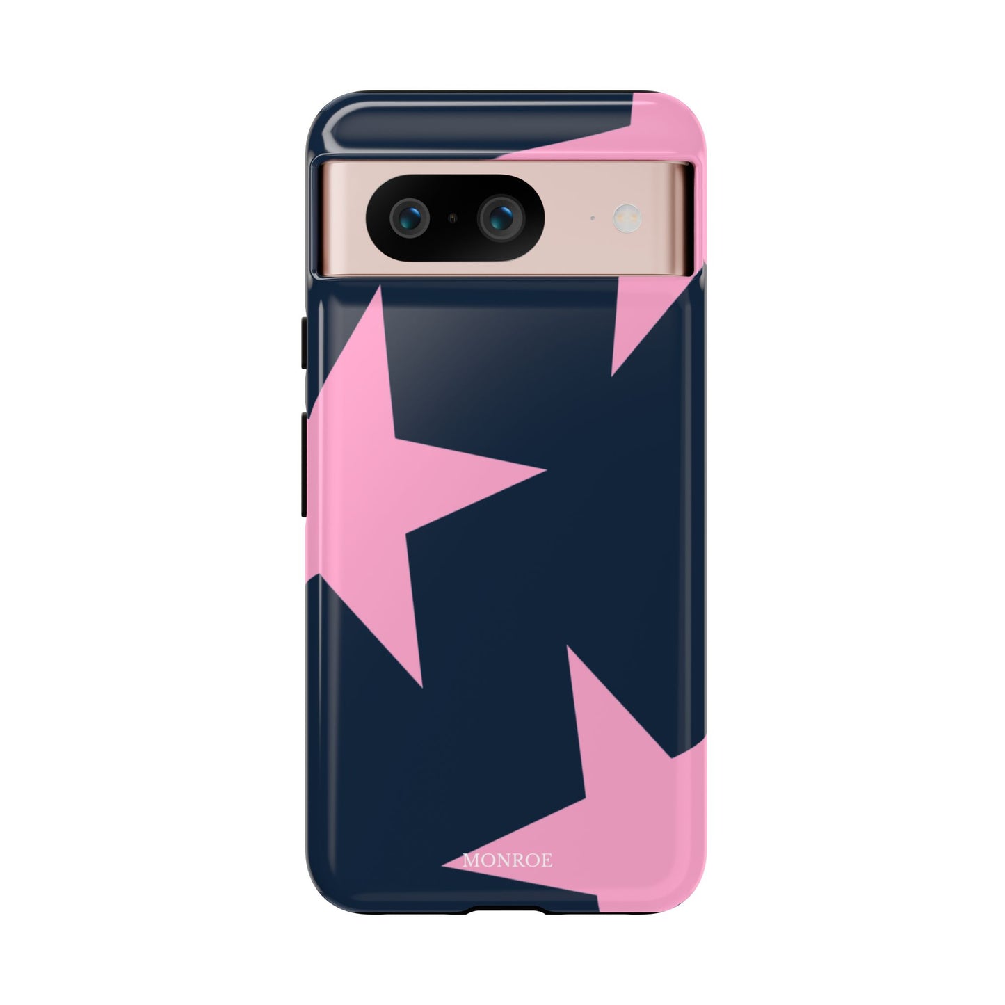 Navy & Pink Star Tough Cover