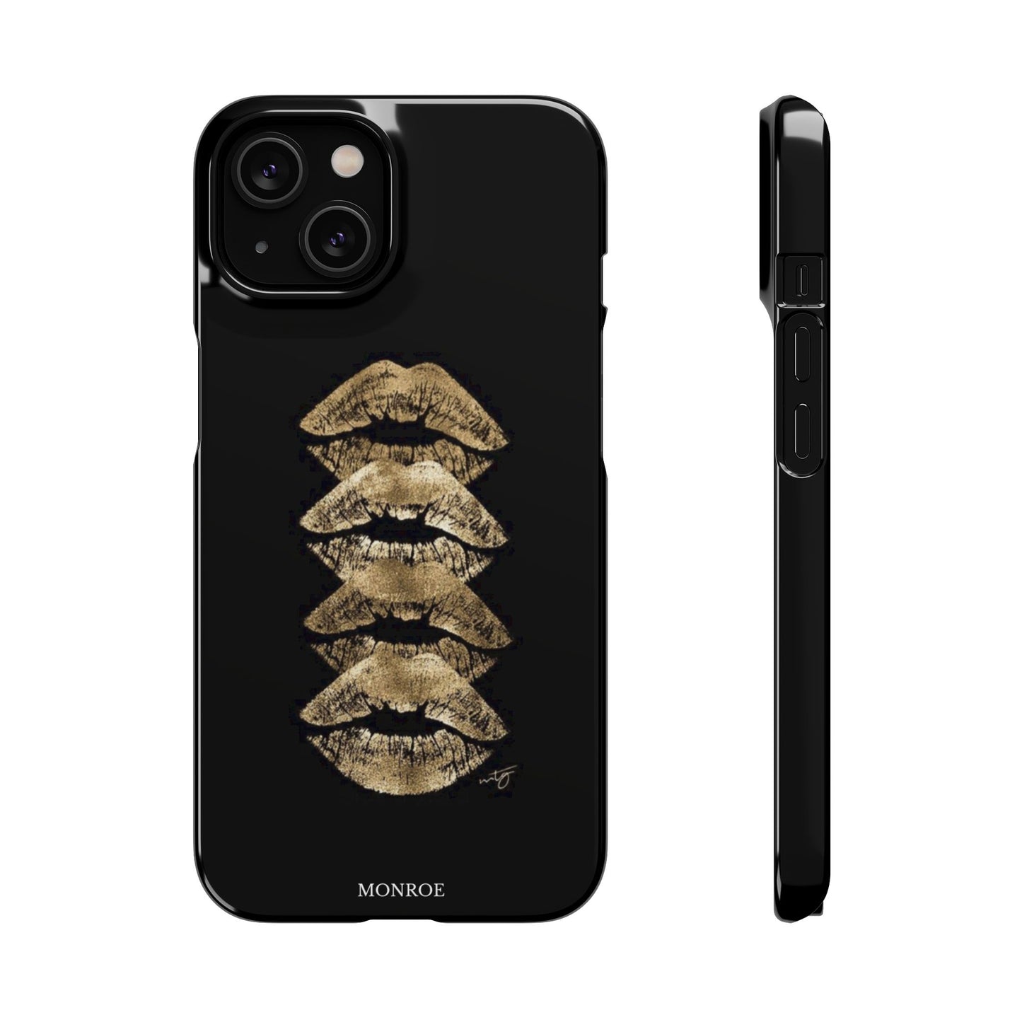 Gold Kiss Stack Case