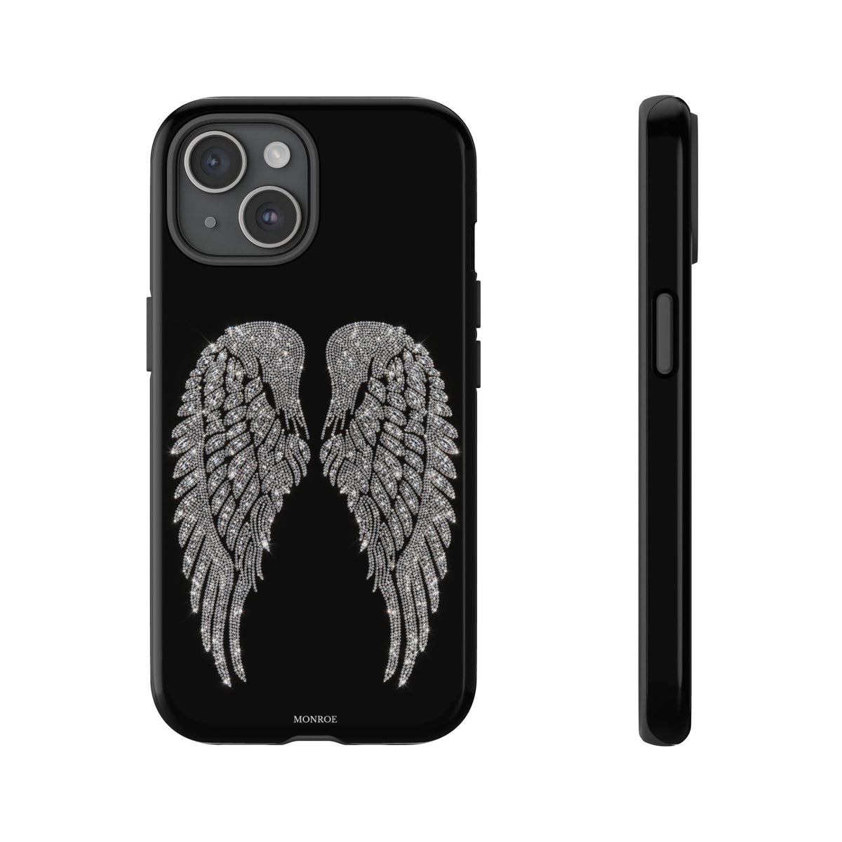 Silver Angel Wings Tough Case