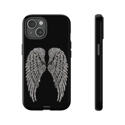 Silver Angel Wings Tough Case
