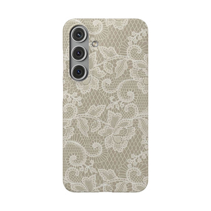 Vintage Beige Lace Case