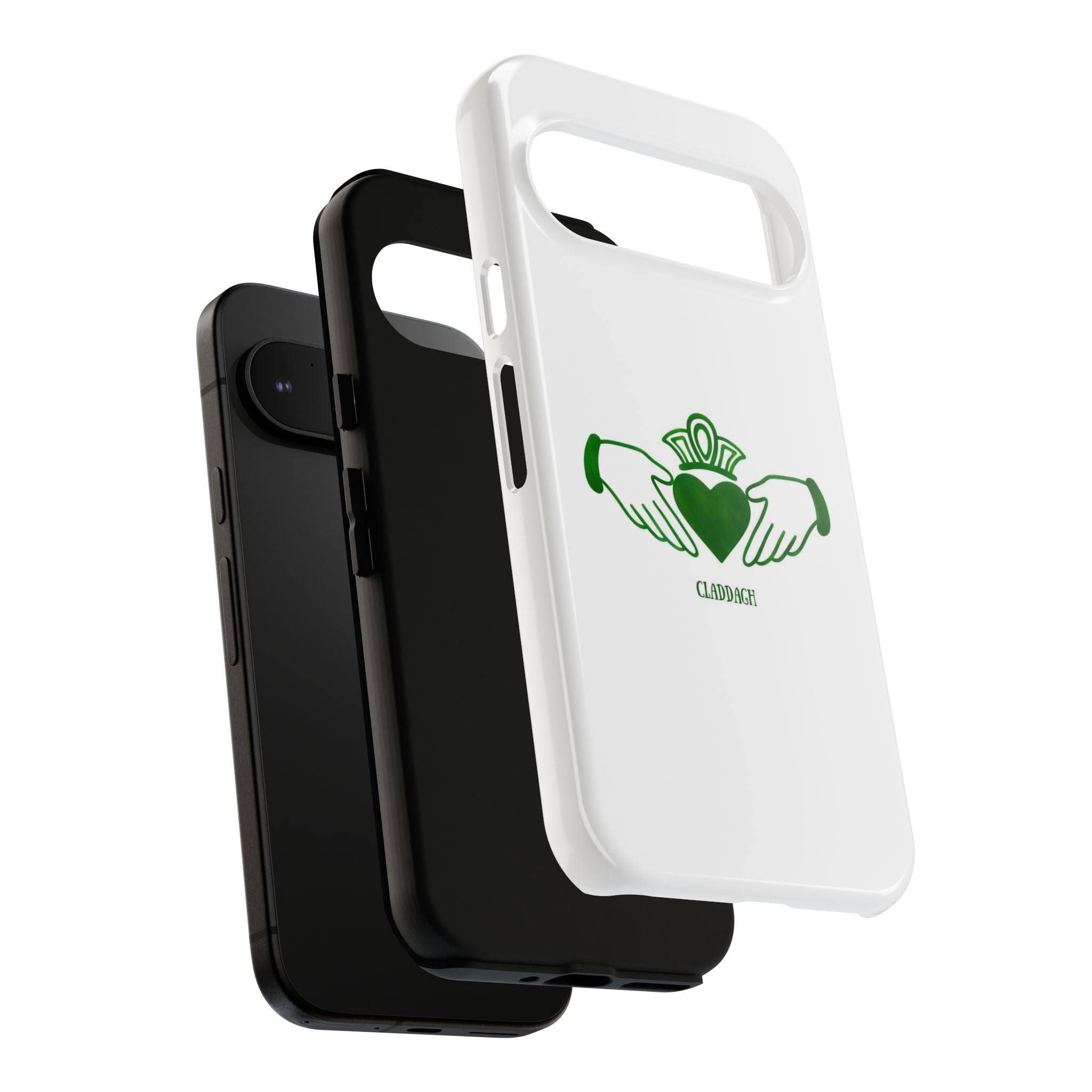 Irish Claddagh Symbol Green Tough Case