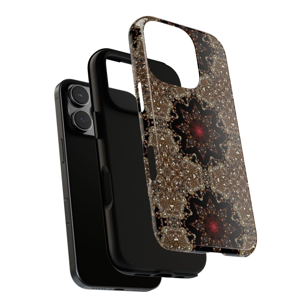 Brown Mandala Tough Protective Case