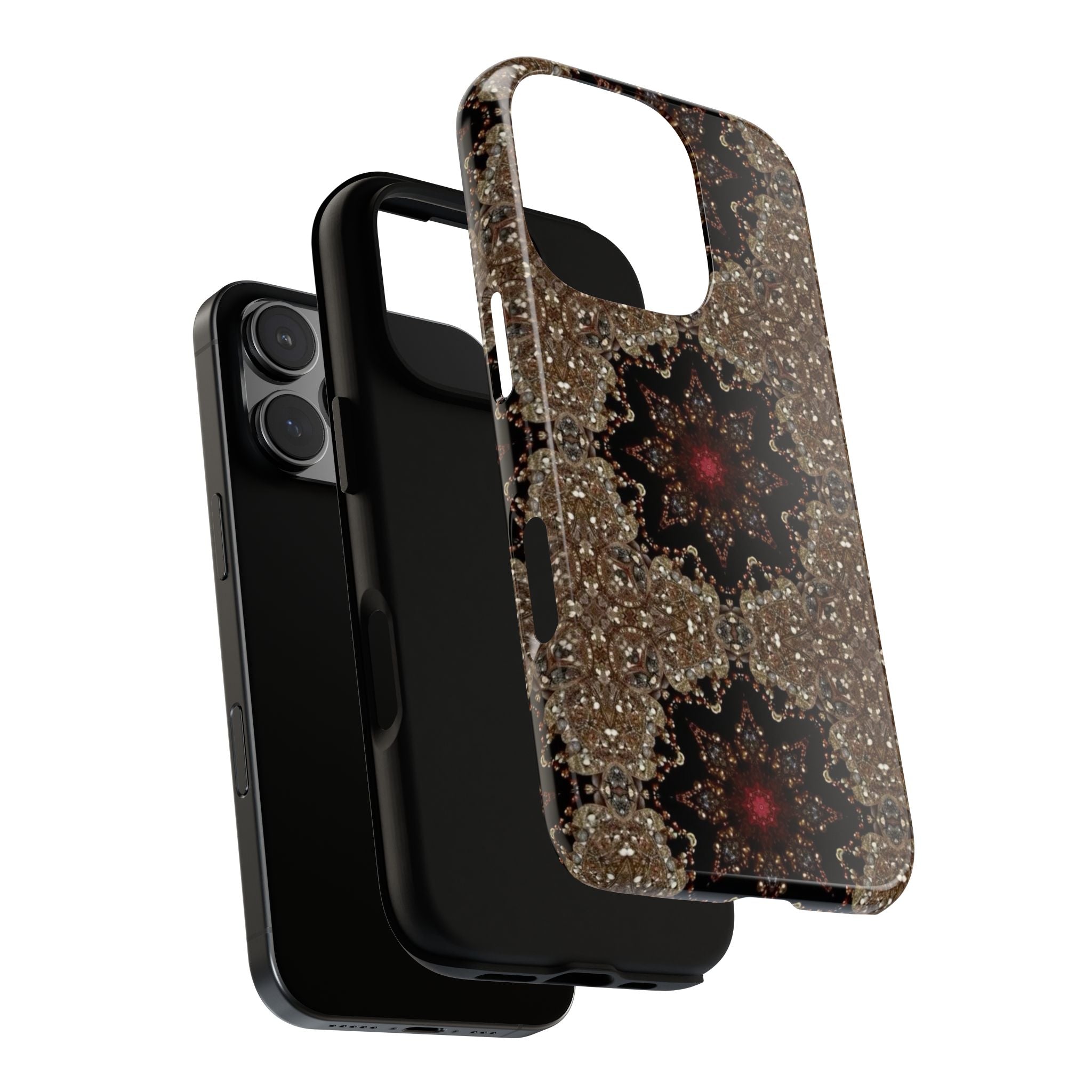 Brown Mandala Tough Protective Case