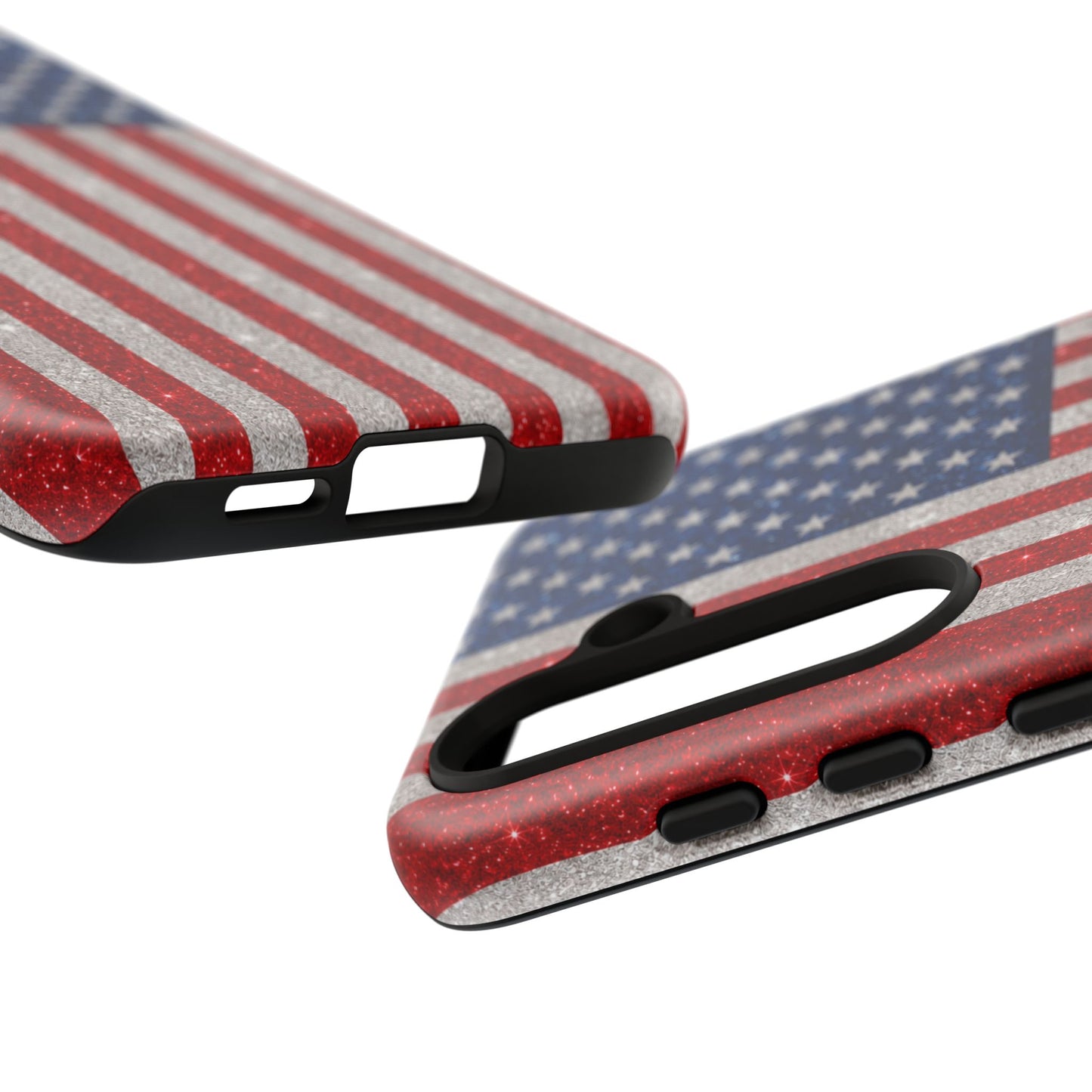 America Glitter Tough Case