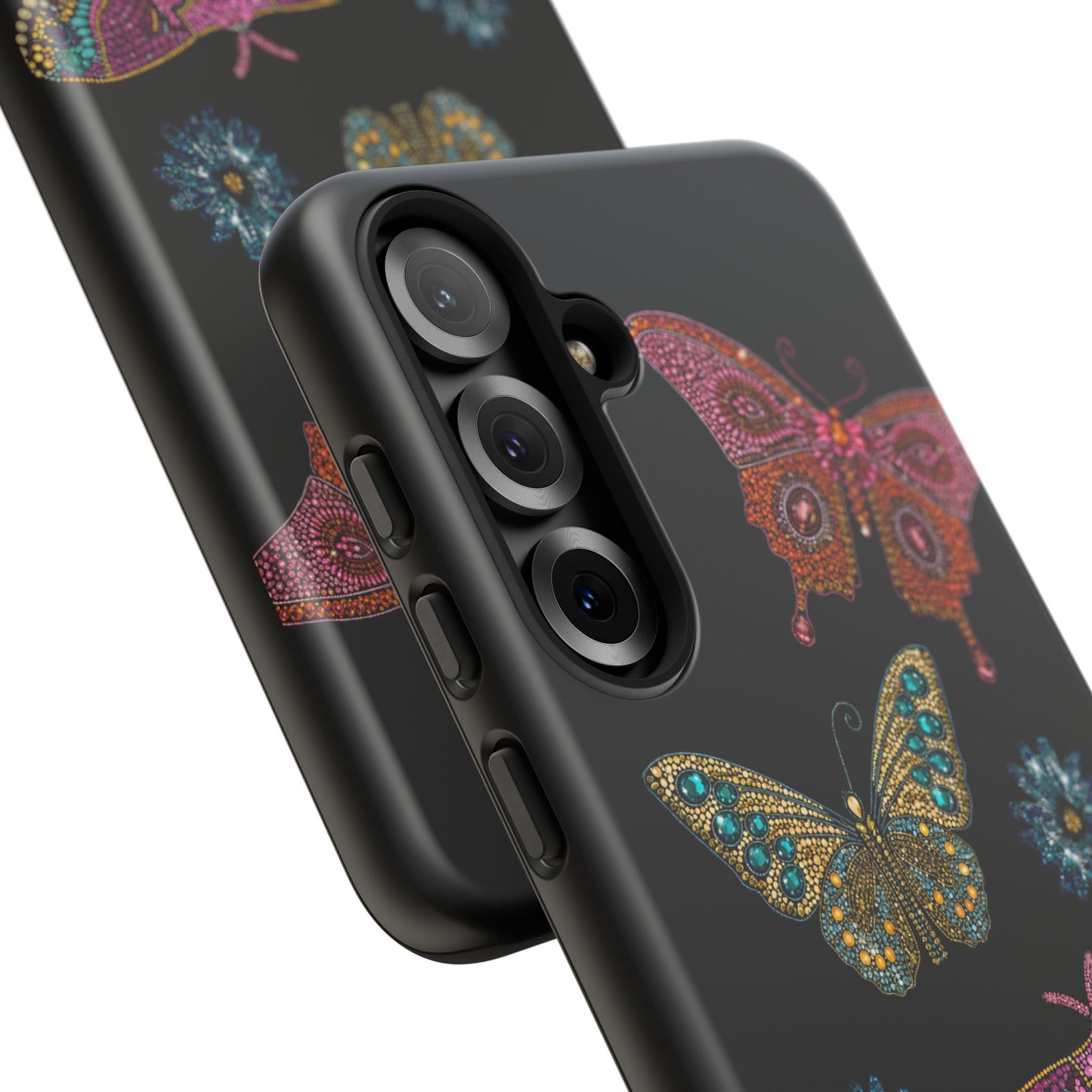 Butterfly Beaded Tough Case