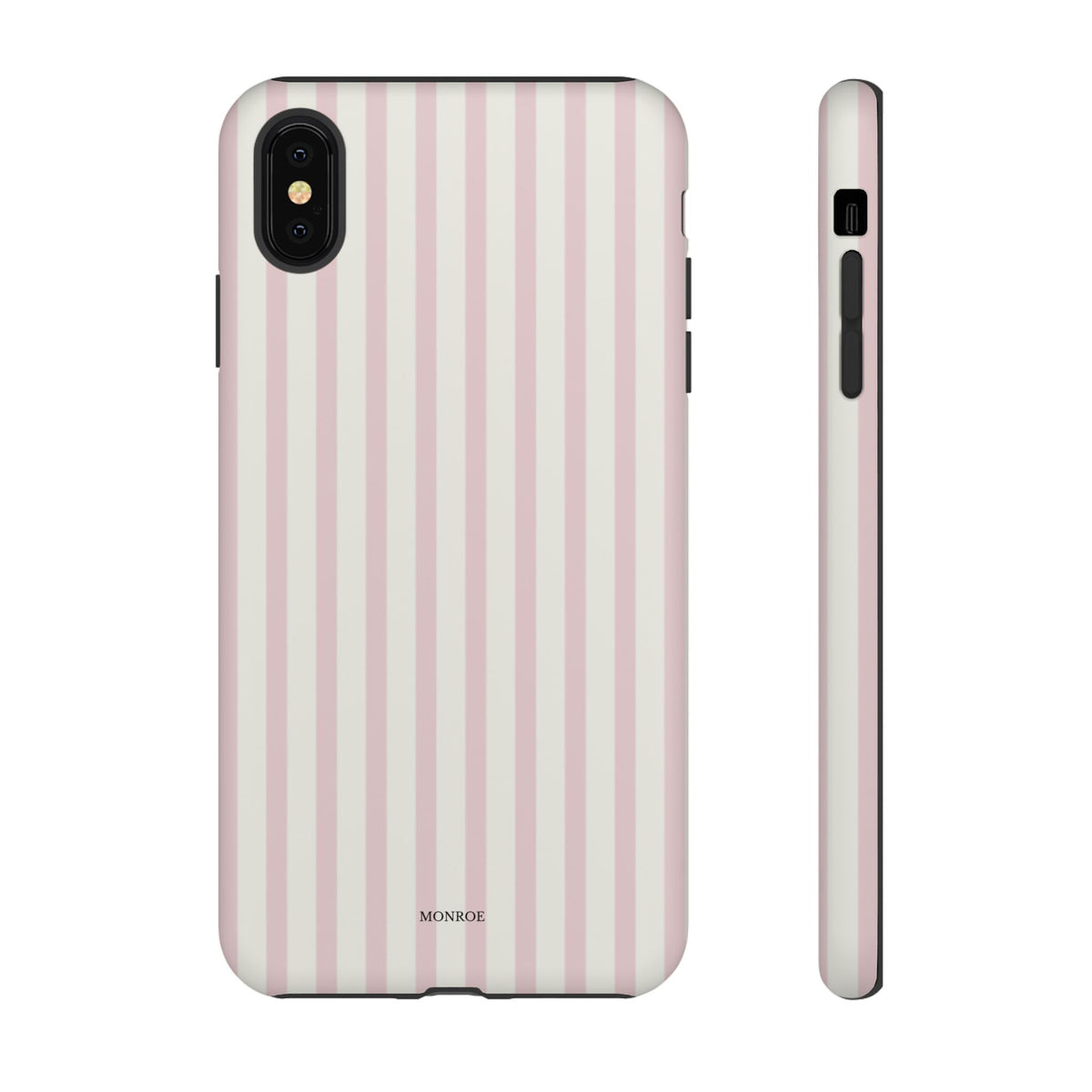 Light Pink Stripe Tough Phone Case
