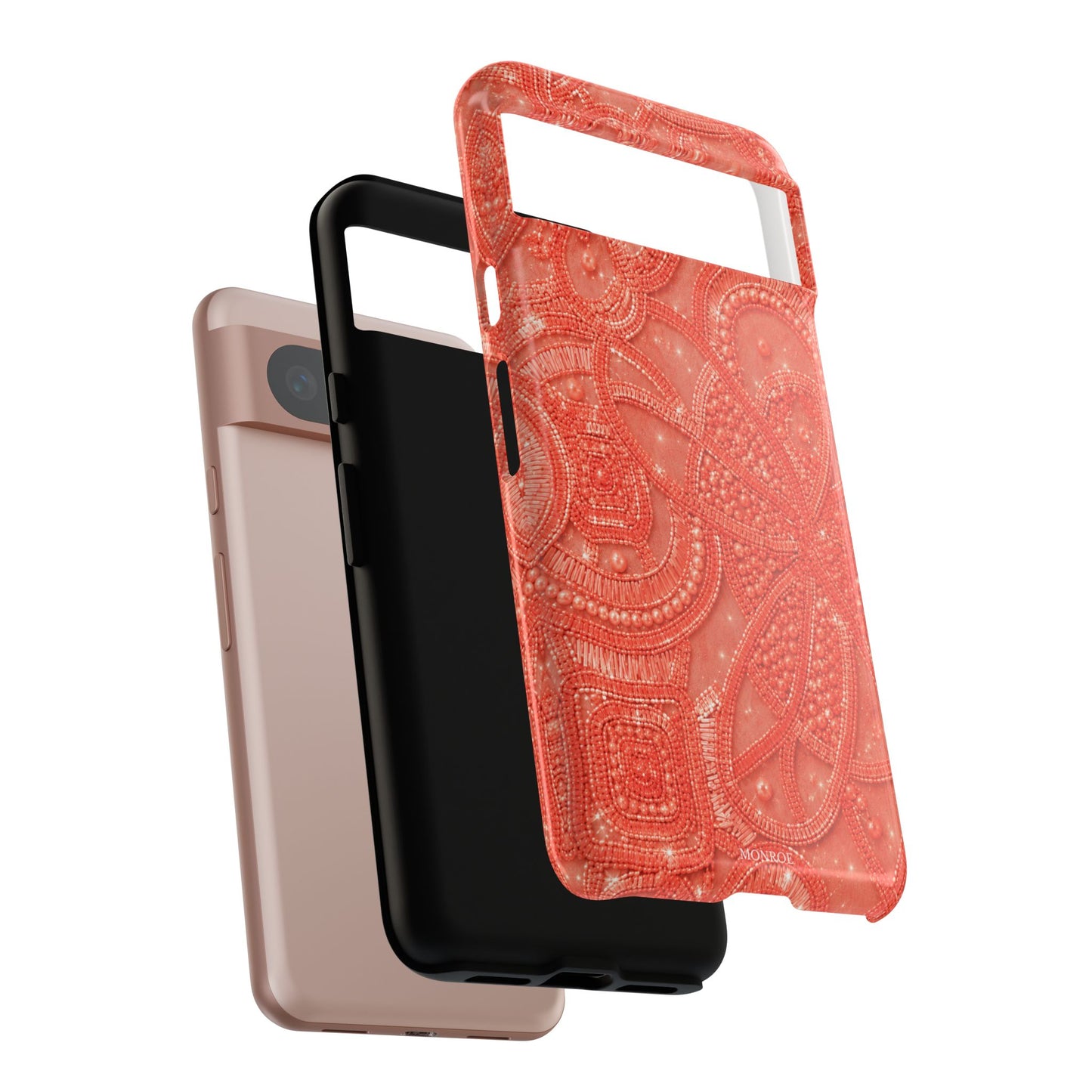 Coral Lace Tough Case