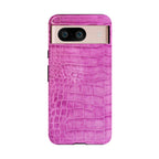 Purple Croc Phone Case
