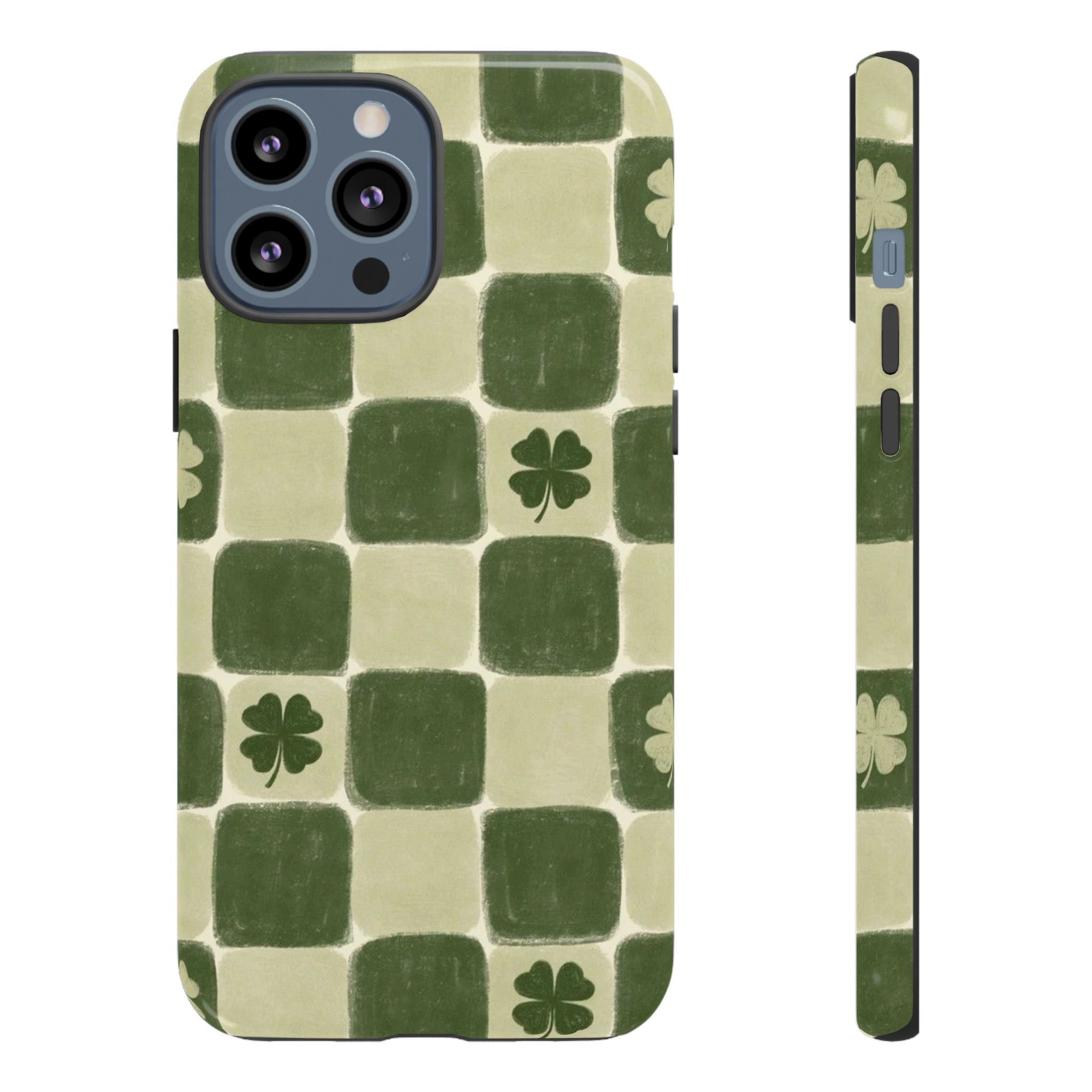 Clover Checker Tough Phone Case