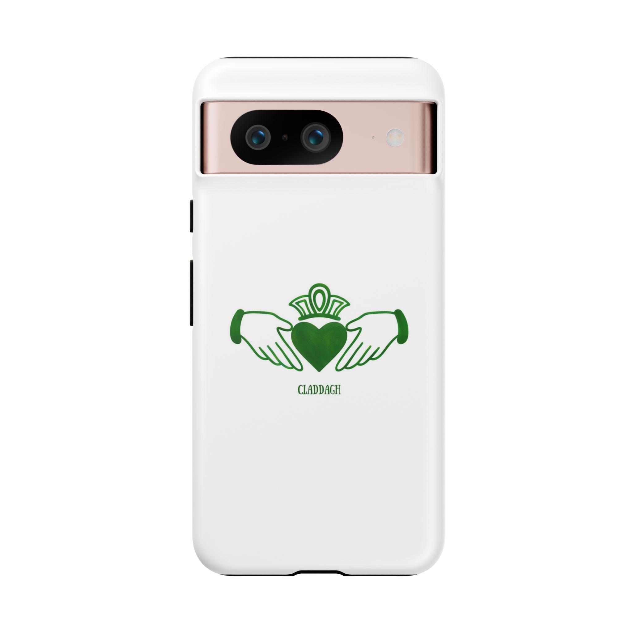 Irish Claddagh Symbol Green Tough Case