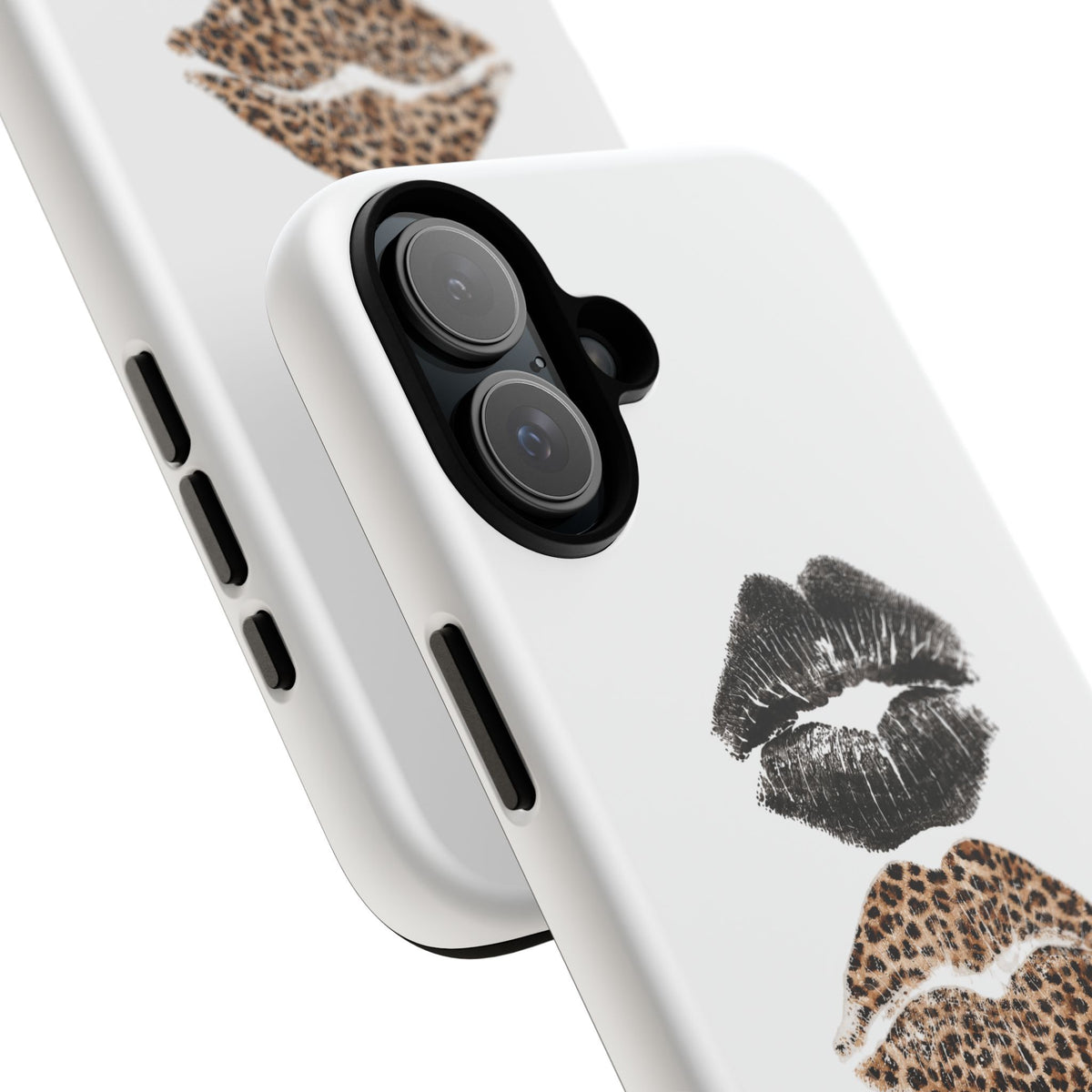 Leopard Glam Lip Tough Case