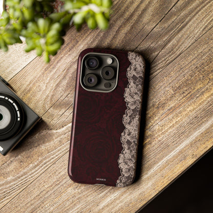 Burgundy Rose Tough Case