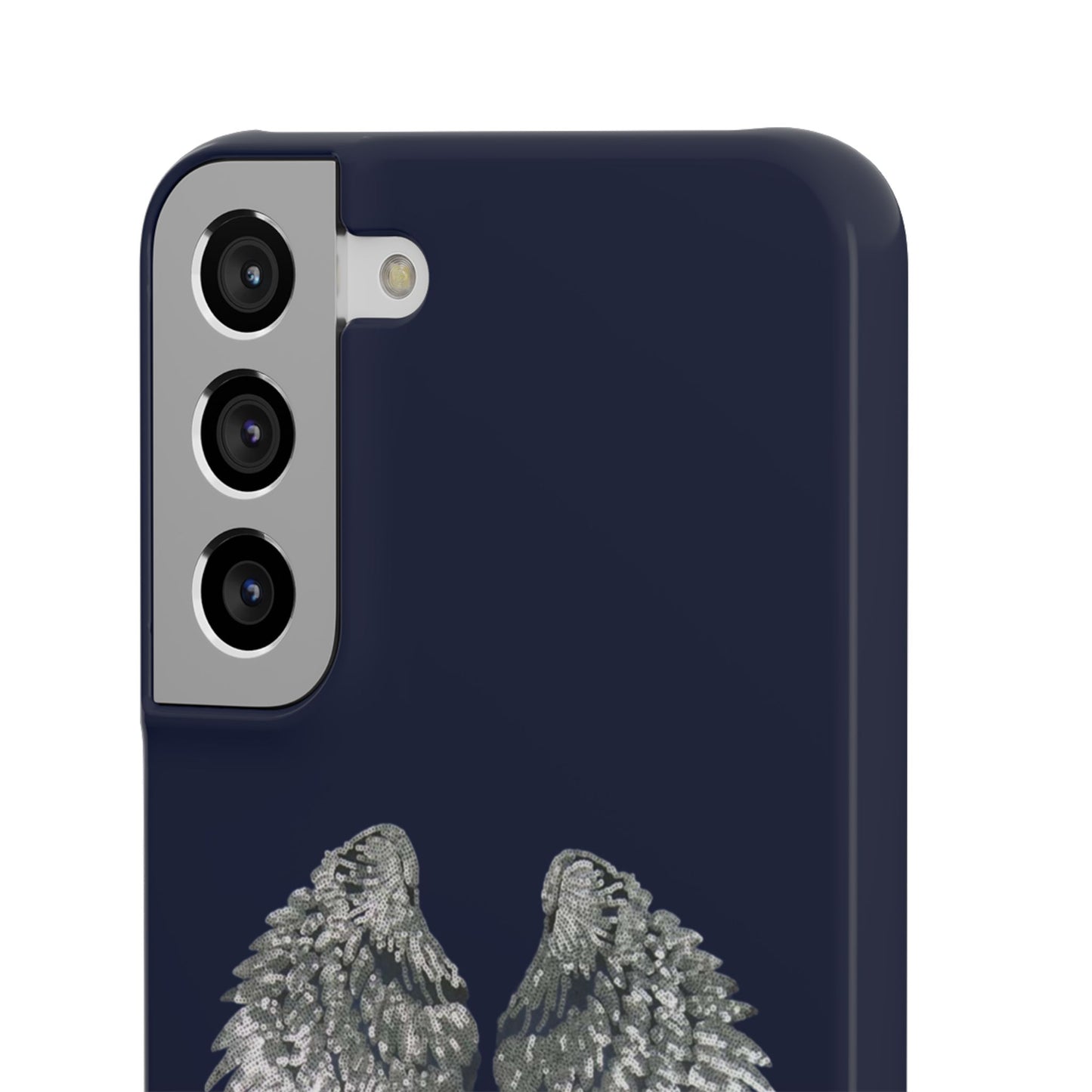 Navy Angel Wings Case