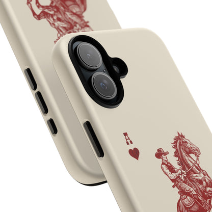 Western Playing Card Tough Case