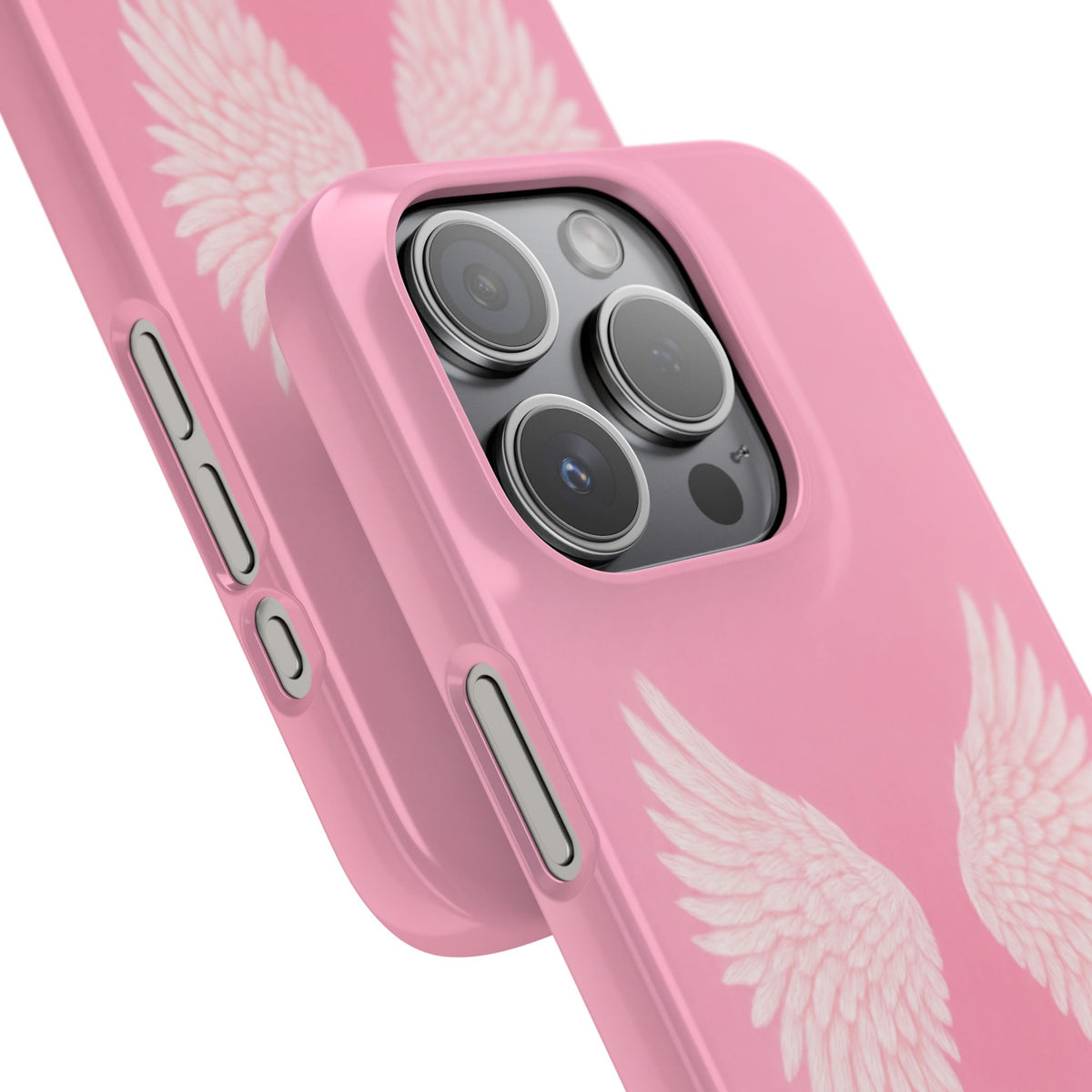 Pink Angel Wings Case