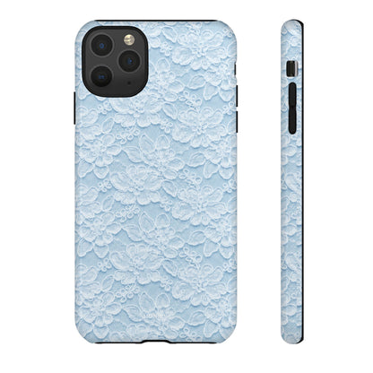 Glacier Blue Lace Tough Case