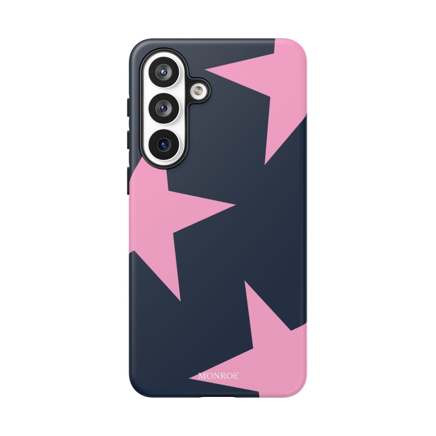 Navy & Pink Star Tough Cover