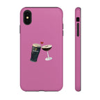 Pint & Wine Glass (Pink) Tough Case