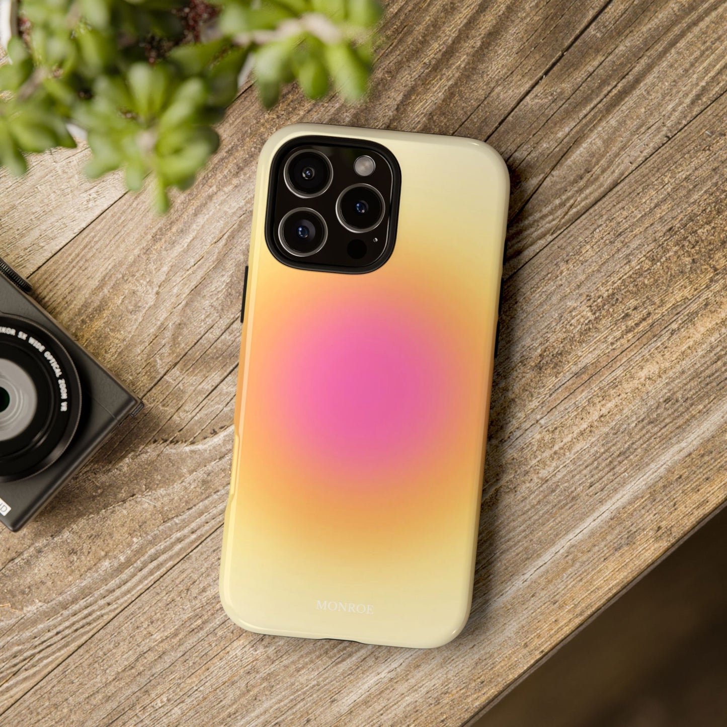 Yellow Sunset Gradient Tough Case