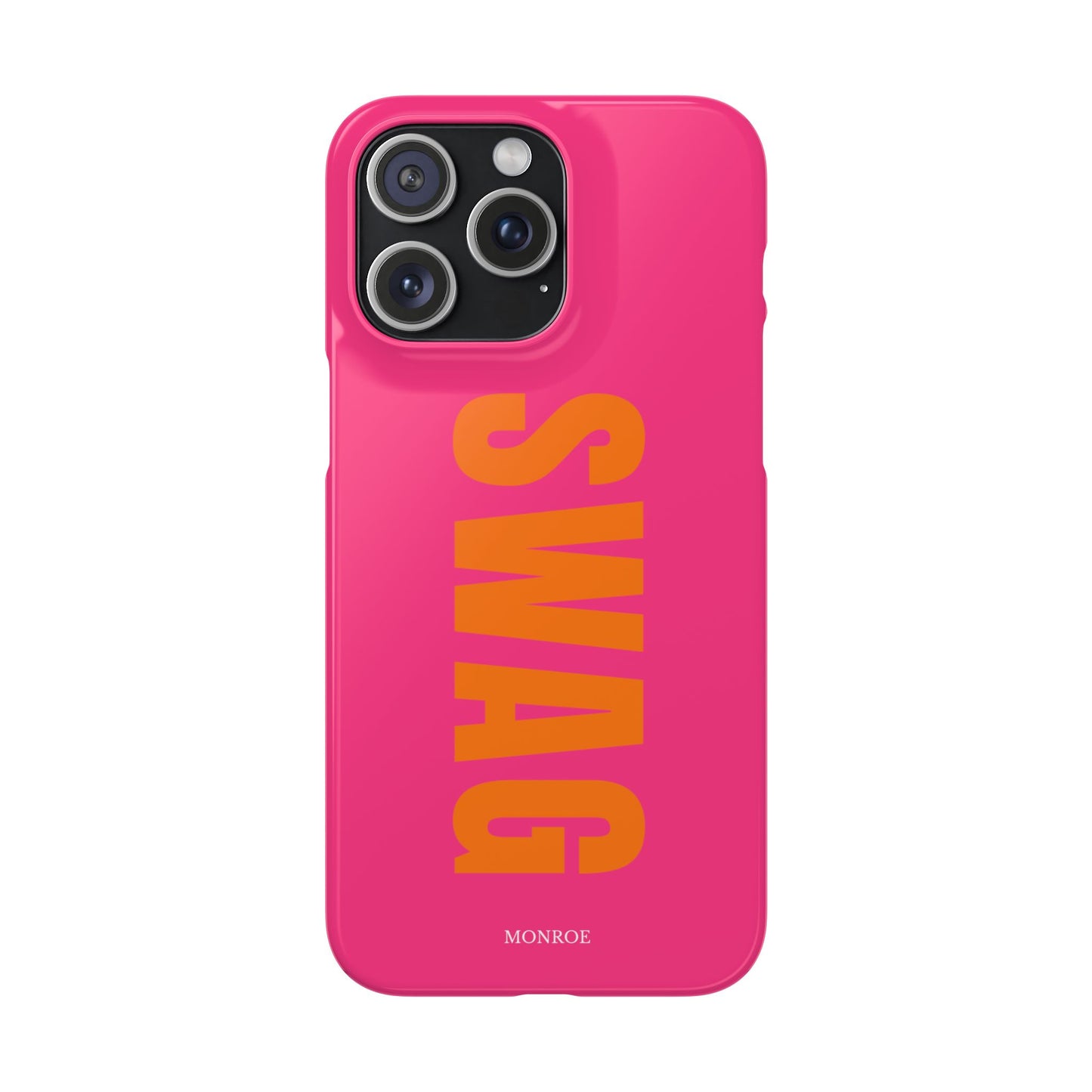 Bold Pink "SWAG" Case