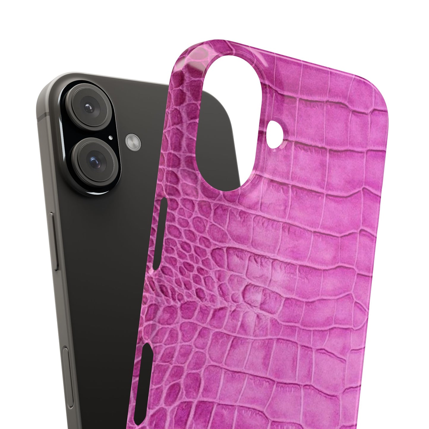 Purple Croc Case